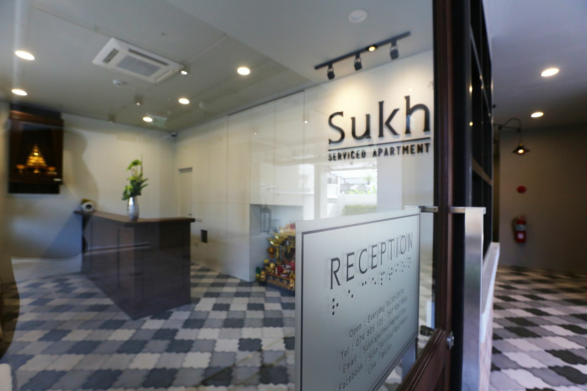 Sukh Serviced Apartment Ban Kho Hong Exterior photo